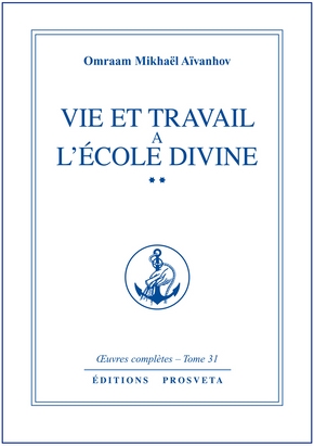 Vie et travail à l'école divine