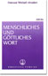 Menschliches und göttliches Wort